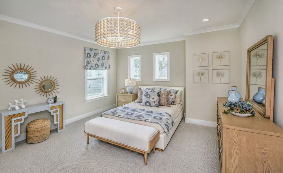 Furnished interior view inside a new home in Courtney Grove, St. Augustine (Image 50). Furnished interior view inside a new home in Courtney Grove, St. Augustine (Image 50).