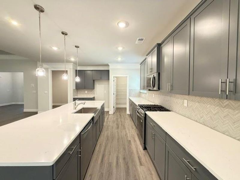 Furnished interior view inside a new home in Tuscany Hills, Douglasville (Image 5).