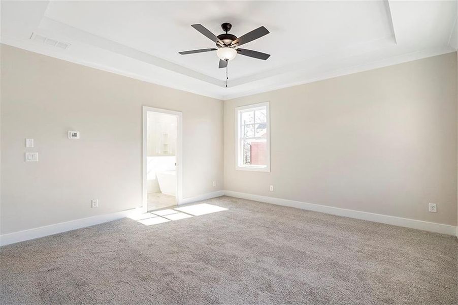 Spacious, unfurnished interior of a new home in Holly Springs Town Center, Holly Springs (Image 22).