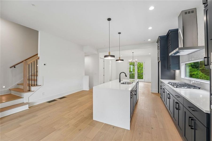Furnished interior view inside a new home in , Decatur (Image 10).