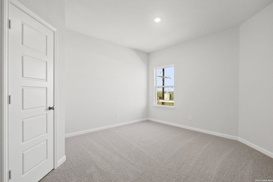 Spacious, unfurnished interior of a new home in Katzer Ranch, Converse (Image 13). Spacious, unfurnished interior of a new home in Katzer Ranch, Converse (Image 13).