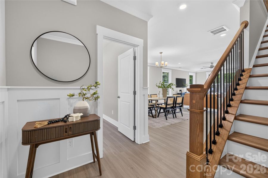 Furnished interior view inside a new home in , Hickory (Image 18). Furnished interior view inside a new home in , Hickory (Image 18).