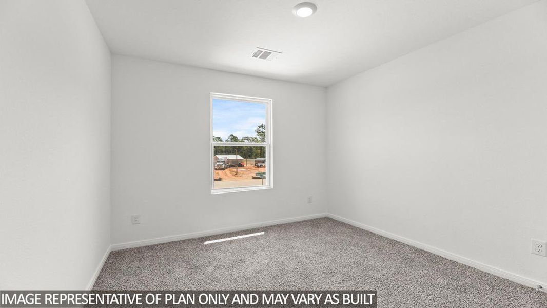 Spacious, unfurnished interior of a new home in Castles Edge, Willis (Image 14).