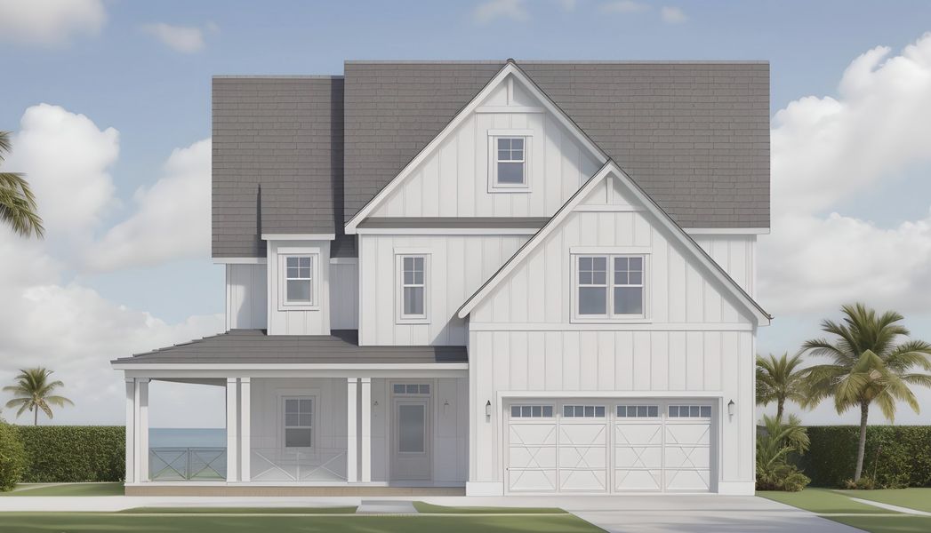 Harrison Farmhouse  |  The artist's conceptual renderings are shown solely for visual and illustrative purposes.