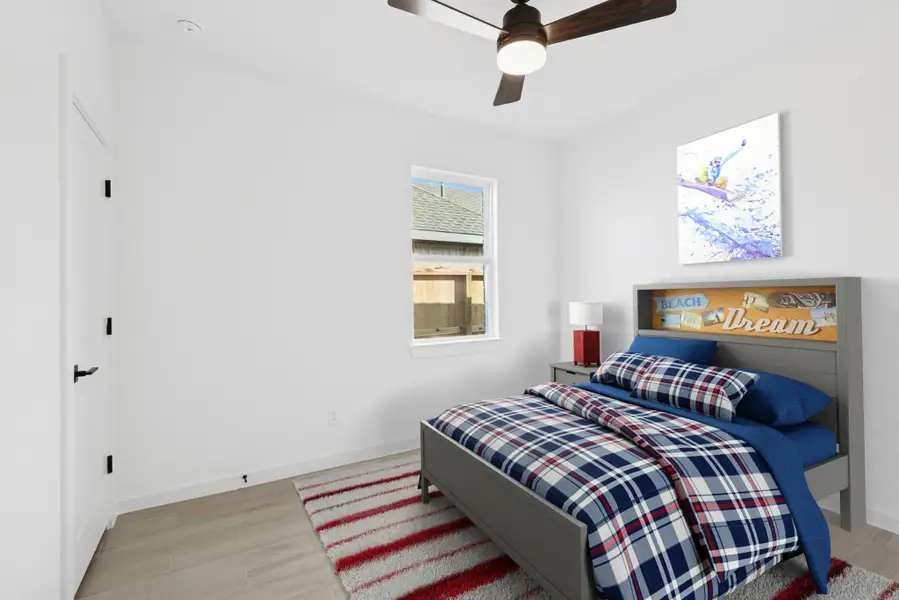 Furnished interior view inside a new home in Aspire at River Ranch Trails, Dayton (Image 6).