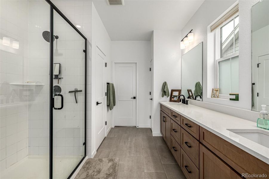 Furnished interior view inside a new home in , Littleton (Image 9). Furnished interior view inside a new home in , Littleton (Image 9).