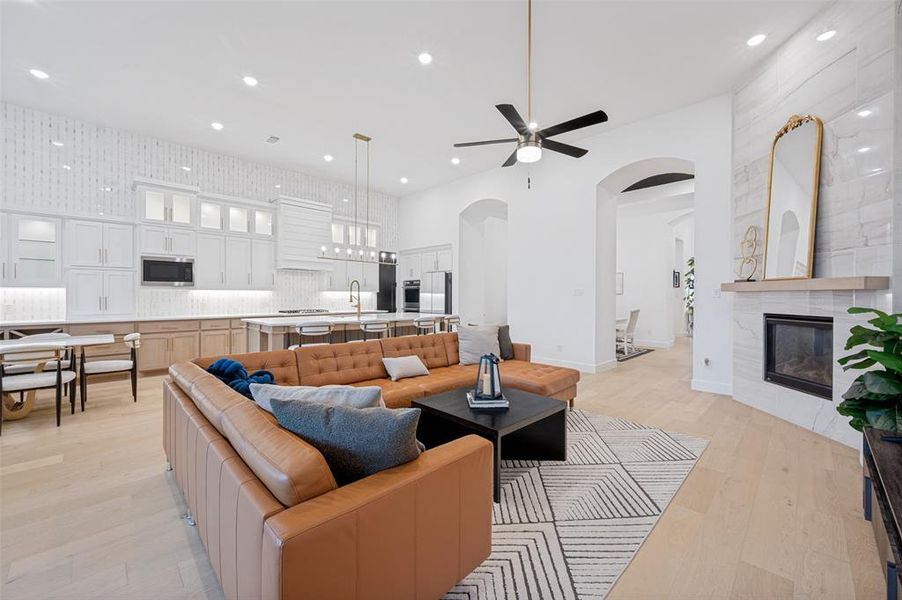 Furnished interior view inside a new home in , Celina (Image 10).
