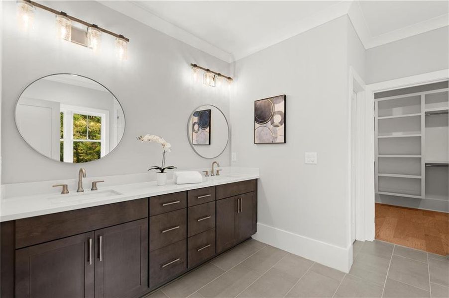 Furnished interior view inside a new home in , Brookhaven (Image 14).