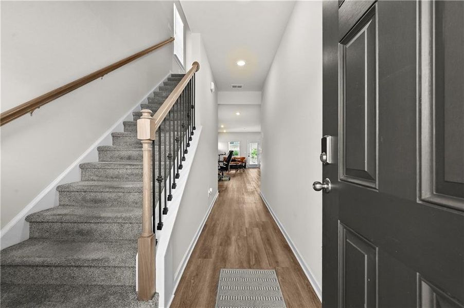 Furnished interior view inside a new home in Sweetwater Green - Royal Series, Lawrenceville (Image 12).