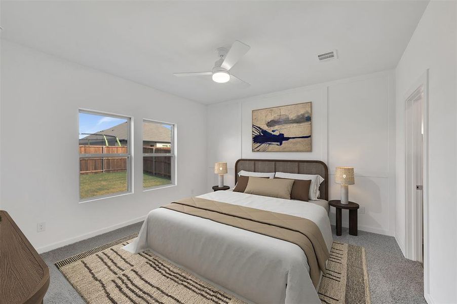 Furnished interior view inside a new home in Rolling Ridge, Van Alstyne (Image 7). Furnished interior view inside a new home in Rolling Ridge, Van Alstyne (Image 7).