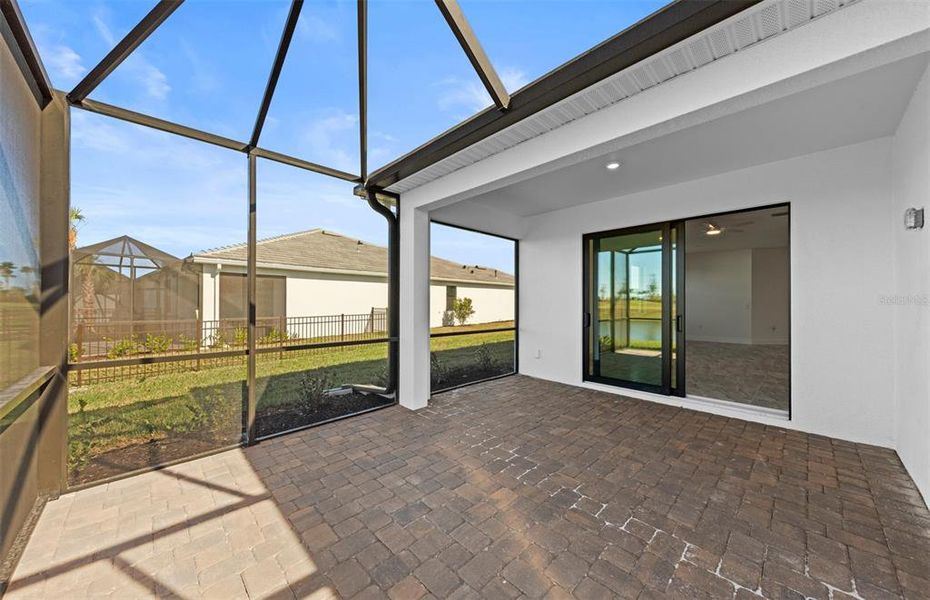 Exterior details and patio area of a home in Del Webb Catalina, Lakewood Ranch (Image 21).