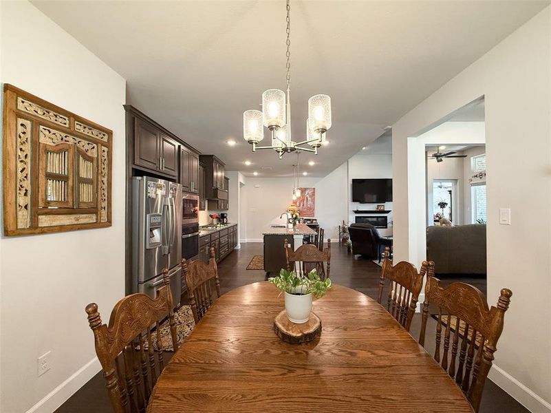 Furnished interior view inside a new home in , Denton (Image 15). Furnished interior view inside a new home in , Denton (Image 15).