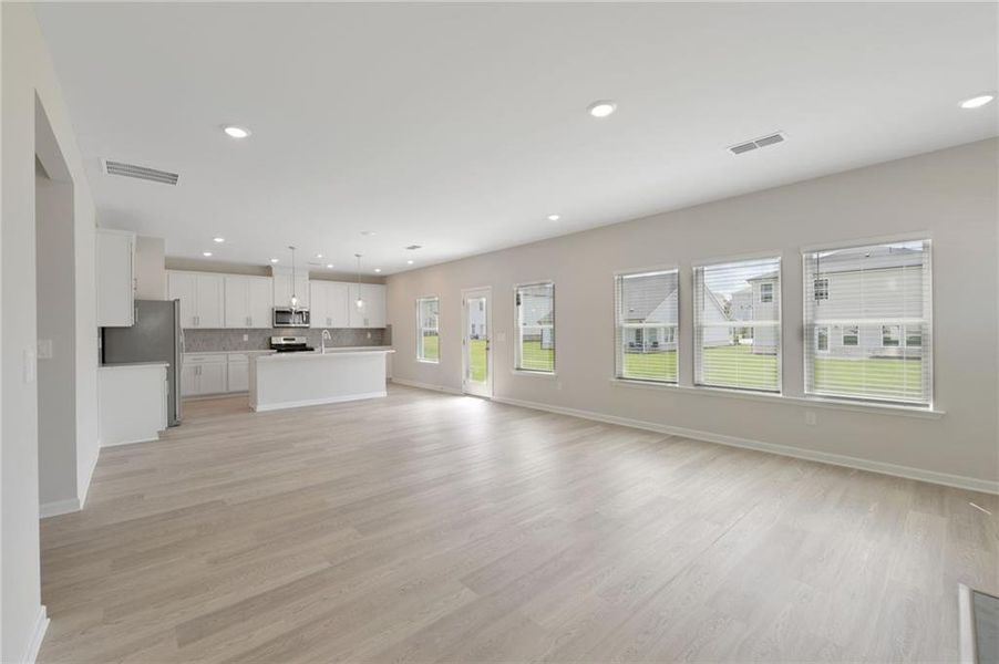 Spacious, unfurnished interior of a new home in Parkside at Grayson, Grayson (Image 46).
