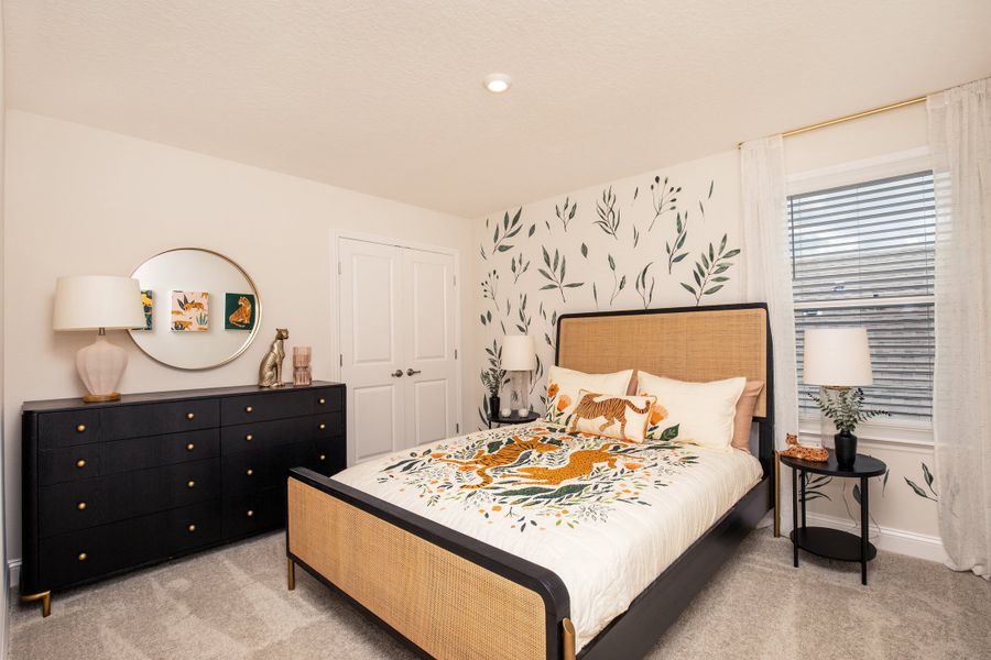 Furnished interior view inside a new home in Enclave At Seminole Palms, Palm Coast (Image 33). Furnished interior view inside a new home in Enclave At Seminole Palms, Palm Coast (Image 33).