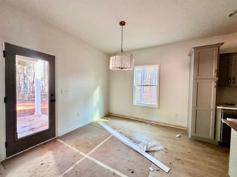 In-progress construction of a new home in Forrest Farms, Greenville, GA (Image 6).