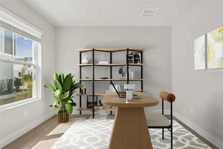 Furnished interior view inside a new home in , Parrish (Image 7).