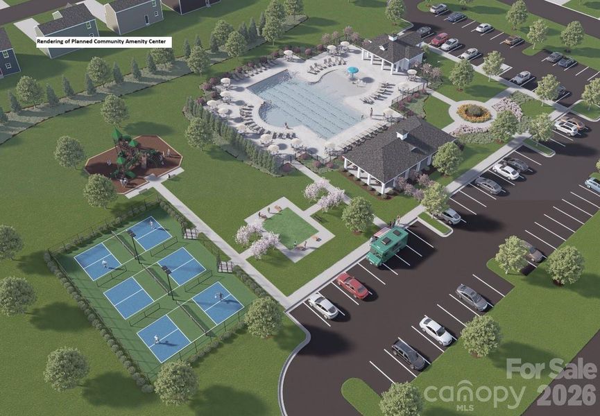 Amenity Center Rendering Amenity Center Rendering