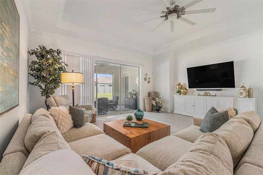 Furnished interior view inside a new home in , Wimauma (Image 33).