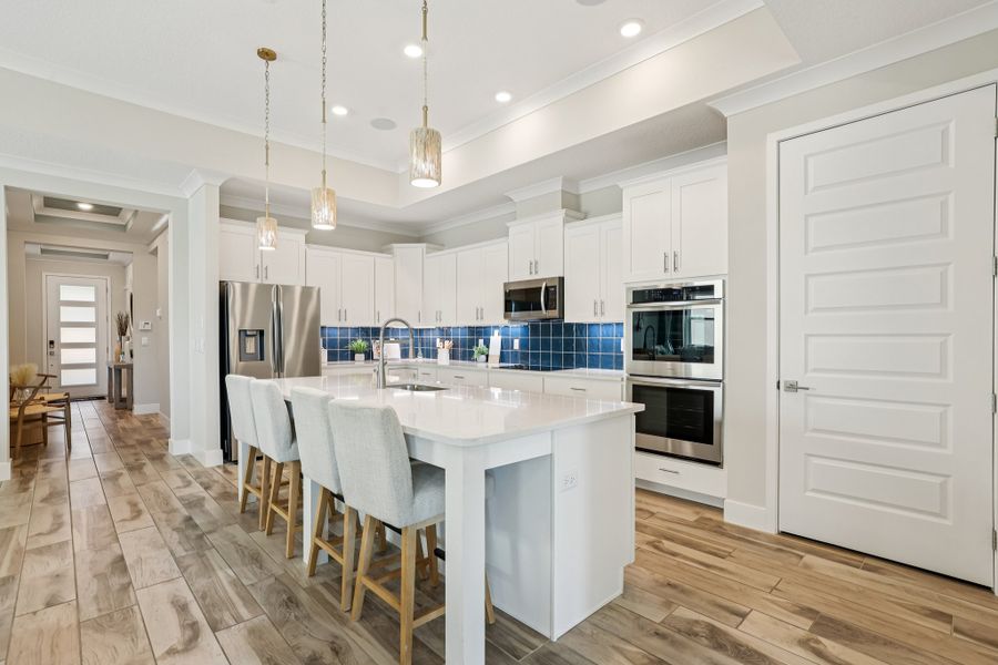 Representative furnished interior of a home built from the Atlantis by Maronda Homes in The Vue, Satellite Beach (Image 6).