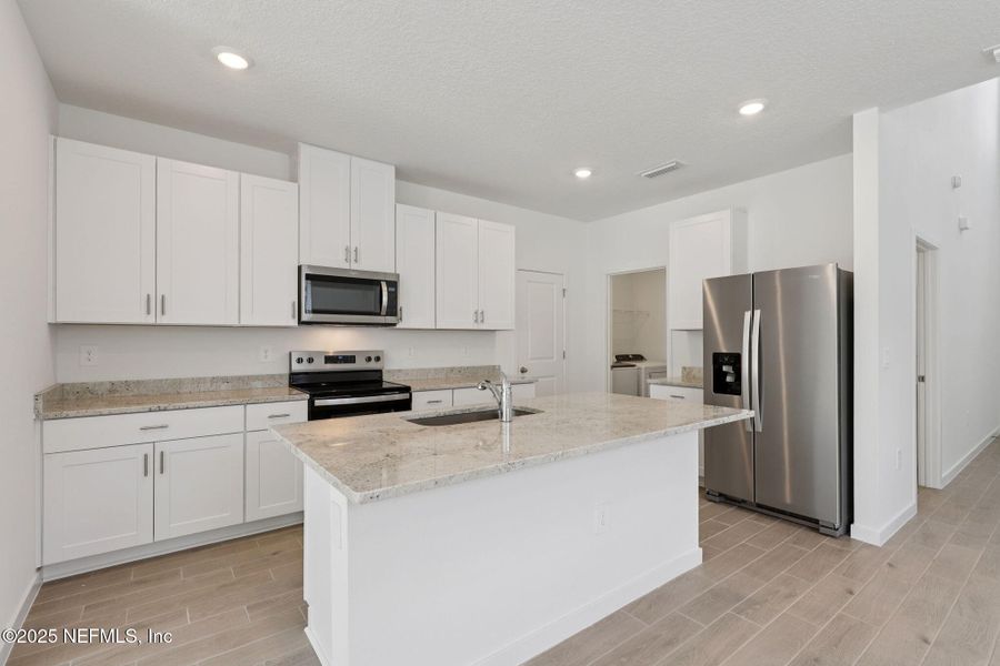 Furnished interior view inside a new home in Cypress Meadows - Classic Series, Jacksonville (Image 8).