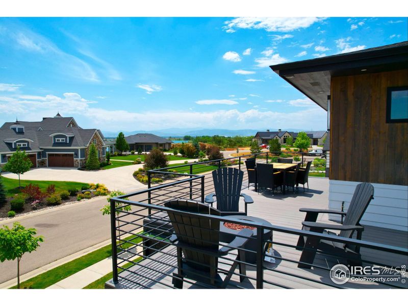 Rooftop Mountain and Lake Views