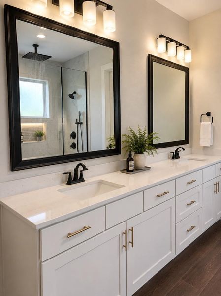 Luxury finishes you'll appreciate every morning.