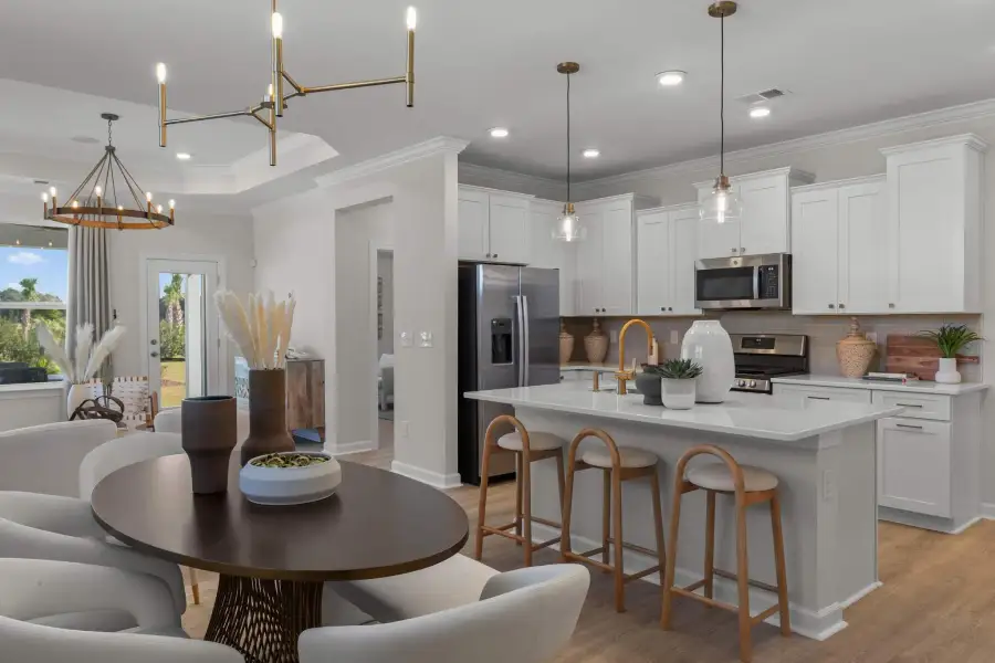 Furnished interior view inside a new home in Terrapin, Leland (Image 7).