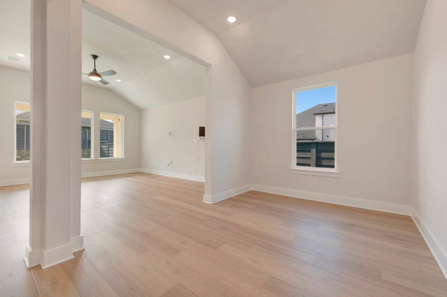 Spacious, unfurnished interior of a new home in Union Park, Little Elm (Image 13).