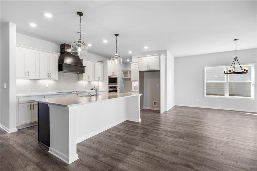 Furnished interior view inside a new home in Harmony Farms, Eatonton (Image 8).