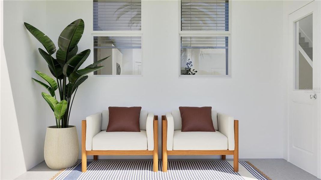 Furnished interior view inside a new home in , Davenport (Image 5).