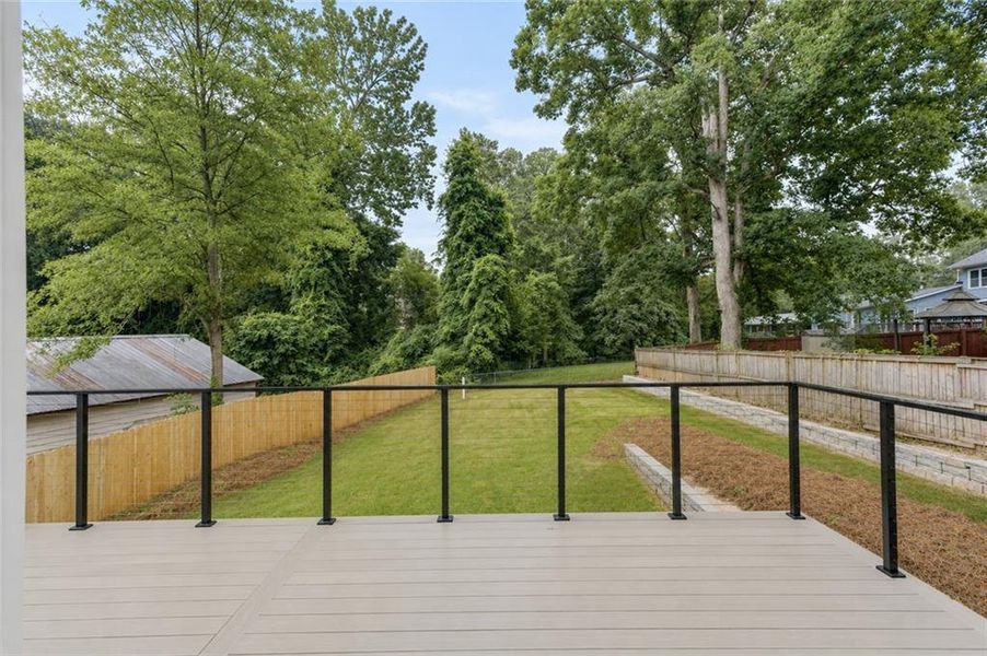 Exterior details and patio area of a home in , Atlanta (Image 34). Exterior details and patio area of a home in , Atlanta (Image 34).