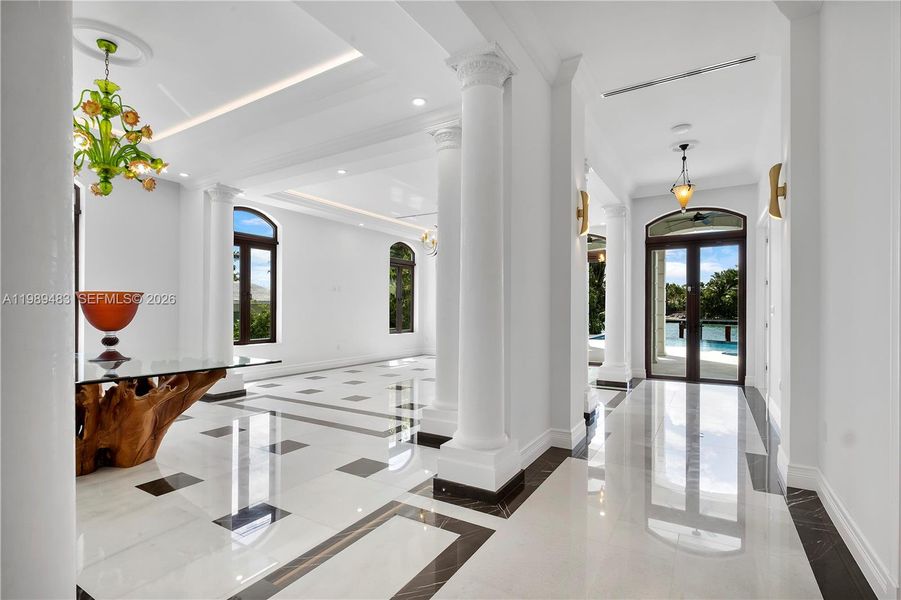 Furnished interior view inside a new home in , Surfside (Image 6).