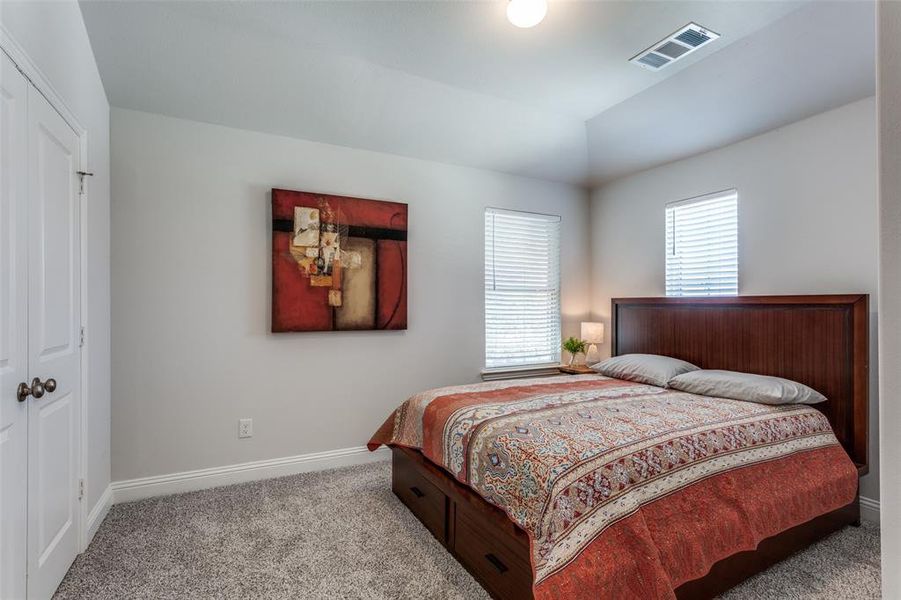 Furnished interior view inside a new home in , Lewisville (Image 8).
