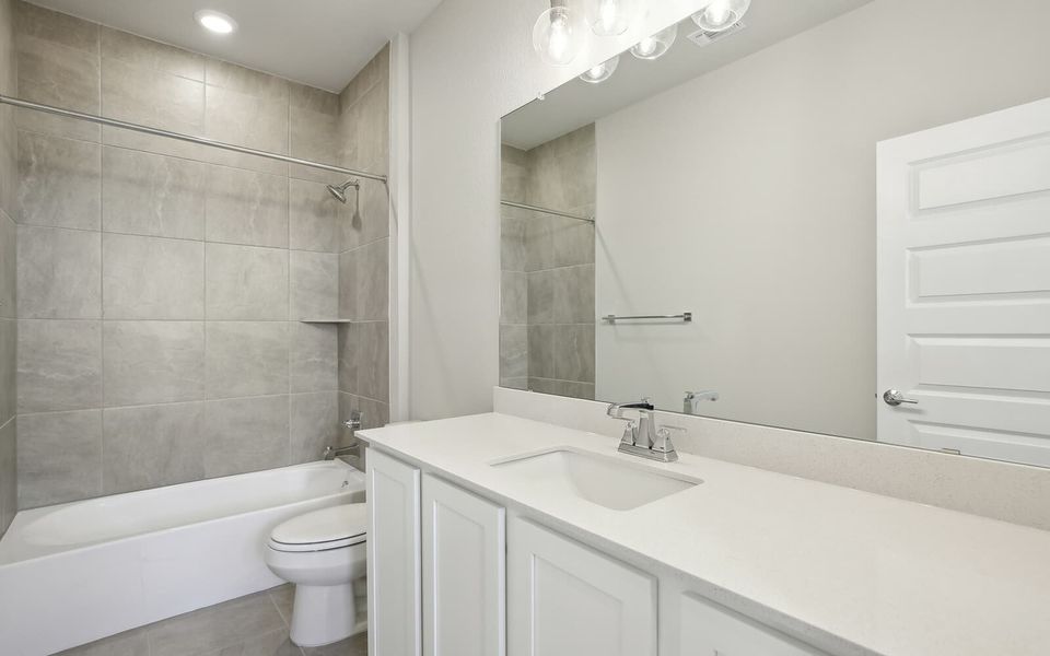 Furnished interior view inside a new home in Easton Park, Austin (Image 4). Furnished interior view inside a new home in Easton Park, Austin (Image 4).