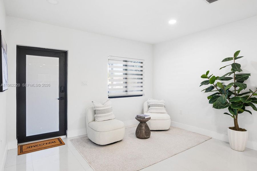 Furnished interior view inside a new home in , Miami (Image 12). Furnished interior view inside a new home in , Miami (Image 12).