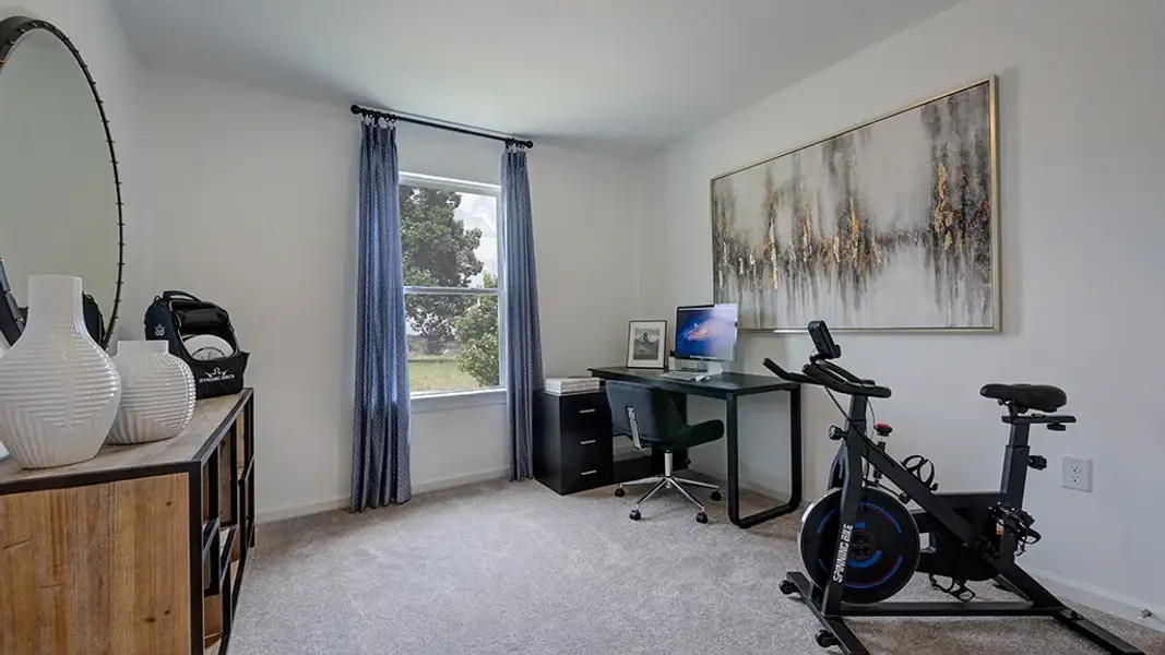 Furnished interior view inside a new home in Camden, Angier (Image 24).