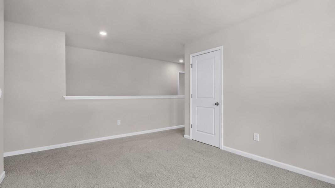 Spacious, unfurnished interior of a new home in The Reserve at Prestleigh, Wake Forest (Image 24).