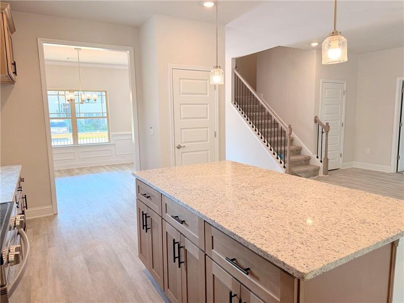 Furnished interior view inside a new home in Magnolia Villas, Cornelia (Image 7).