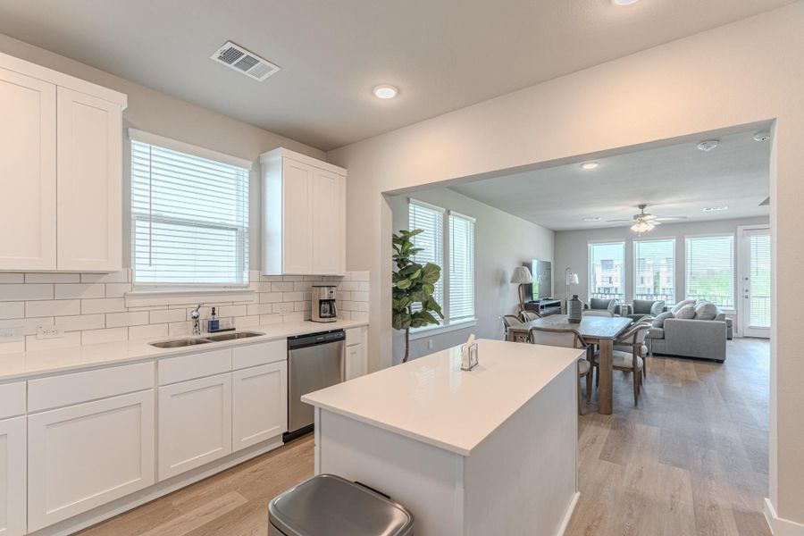 Furnished interior view inside a new home in , Shenandoah (Image 4). Furnished interior view inside a new home in , Shenandoah (Image 4).