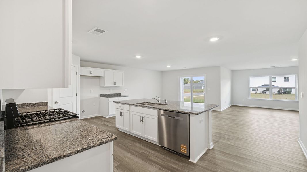 Furnished interior view inside a new home in Bentley Park, Greenwood (Image 6).