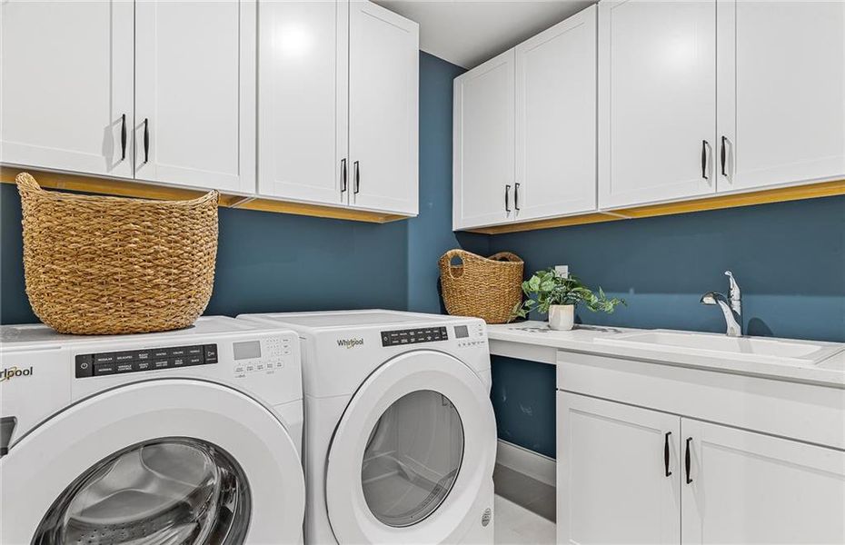 Furnished interior view inside a new home in Creekside at Skelton, Jefferson (Image 24).