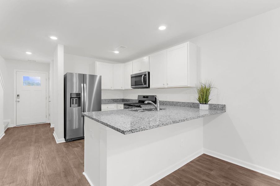 Furnished interior view inside a new home in , Summerville (Image 8).