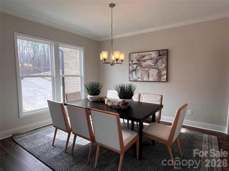 Furnished interior view inside a new home in , Dallas (Image 9).
