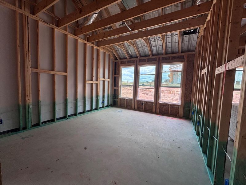 In-progress construction of a new home in The Colony 50s, Bastrop, TX (Image 10). In-progress construction of a new home in The Colony 50s, Bastrop, TX (Image 10).