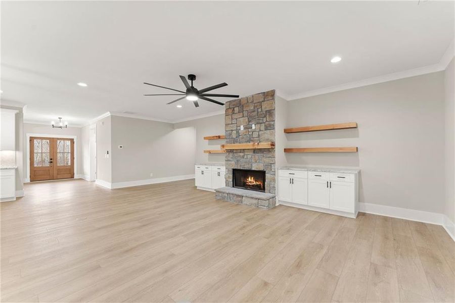 Spacious, unfurnished interior of a new home in , Clarkesville (Image 22).