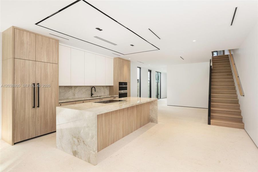 Furnished interior view inside a new home in , Miami (Image 6).