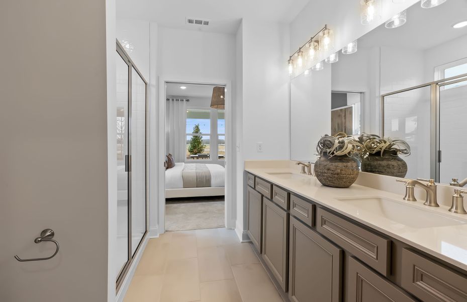 Furnished interior view inside a new home in Del Webb Southern Harmony, Murfreesboro (Image 28).