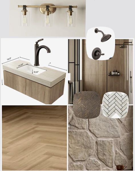 Sample of building materials used in homes in , Fredericksburg (Image 9).