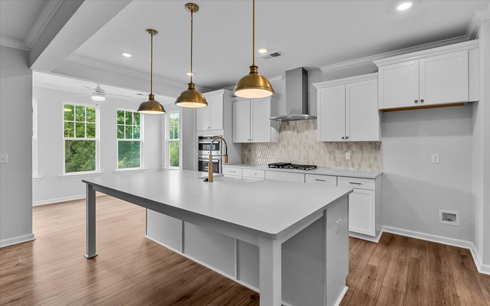 Furnished interior view inside a new home in Hanes Lake, Winston-Salem (Image 8).