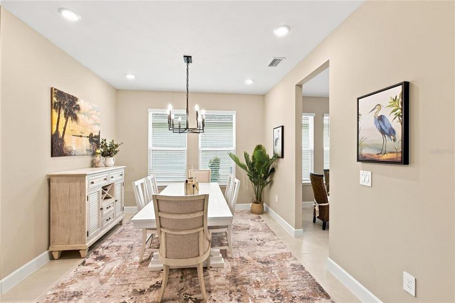 Furnished interior view inside a new home in The Cove at West Port, Port Charlotte (Image 31). Furnished interior view inside a new home in The Cove at West Port, Port Charlotte (Image 31).